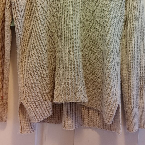 Braided Pattern Knit Sweater - Picture 2 of 3